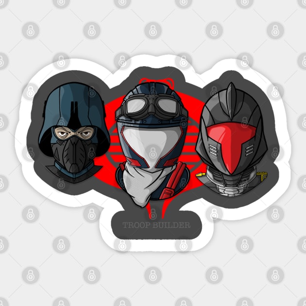 TROOP BUILDER Sticker by Doyle Designs